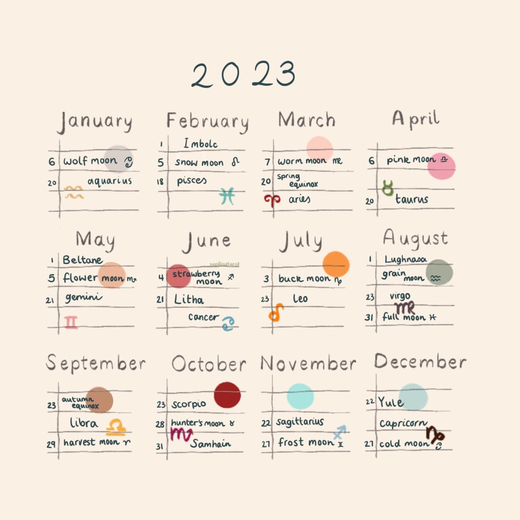 New Calendar for 2023